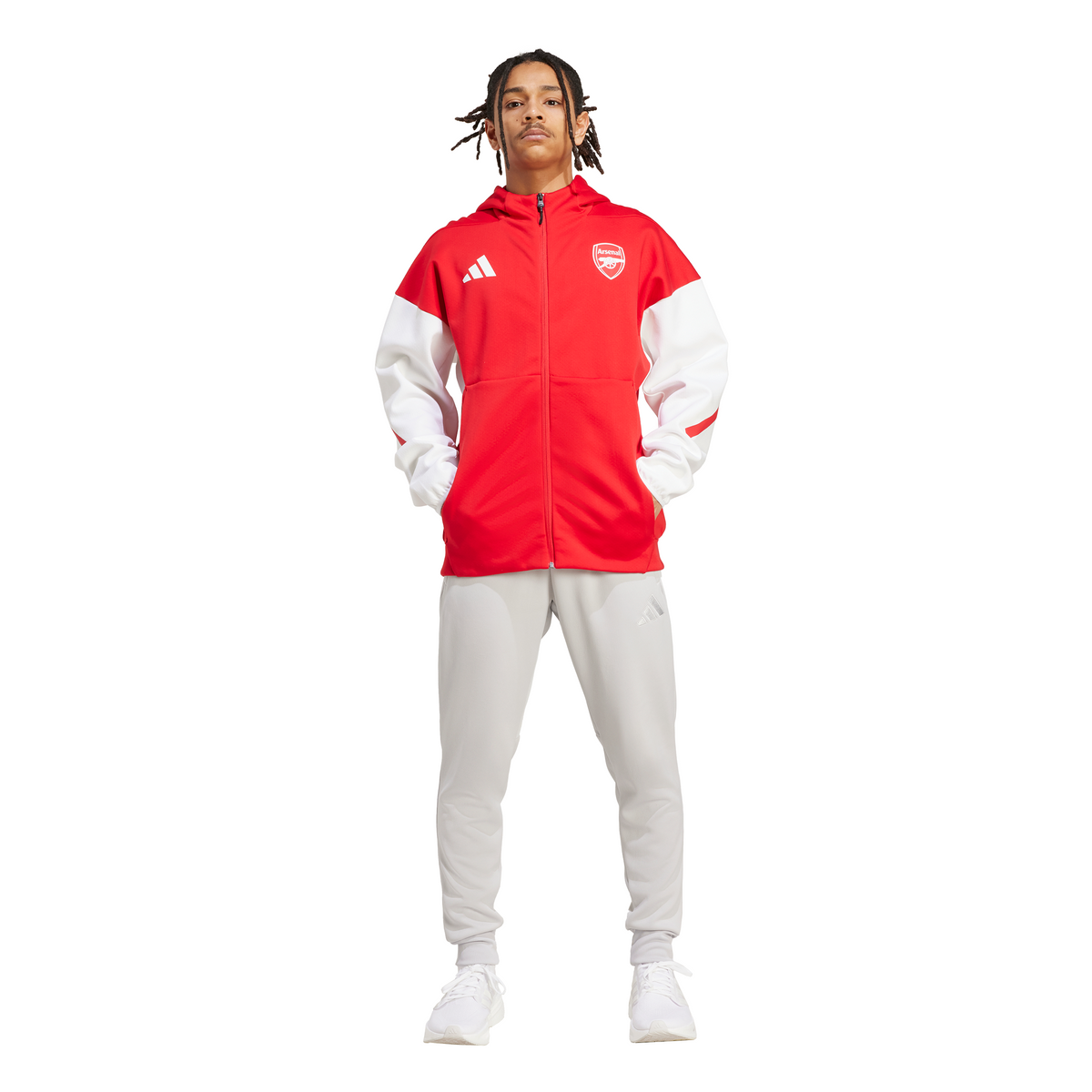 Arsenal ADIDAS Z.N.E. Anthem Jacket – World Of Soccer Canada