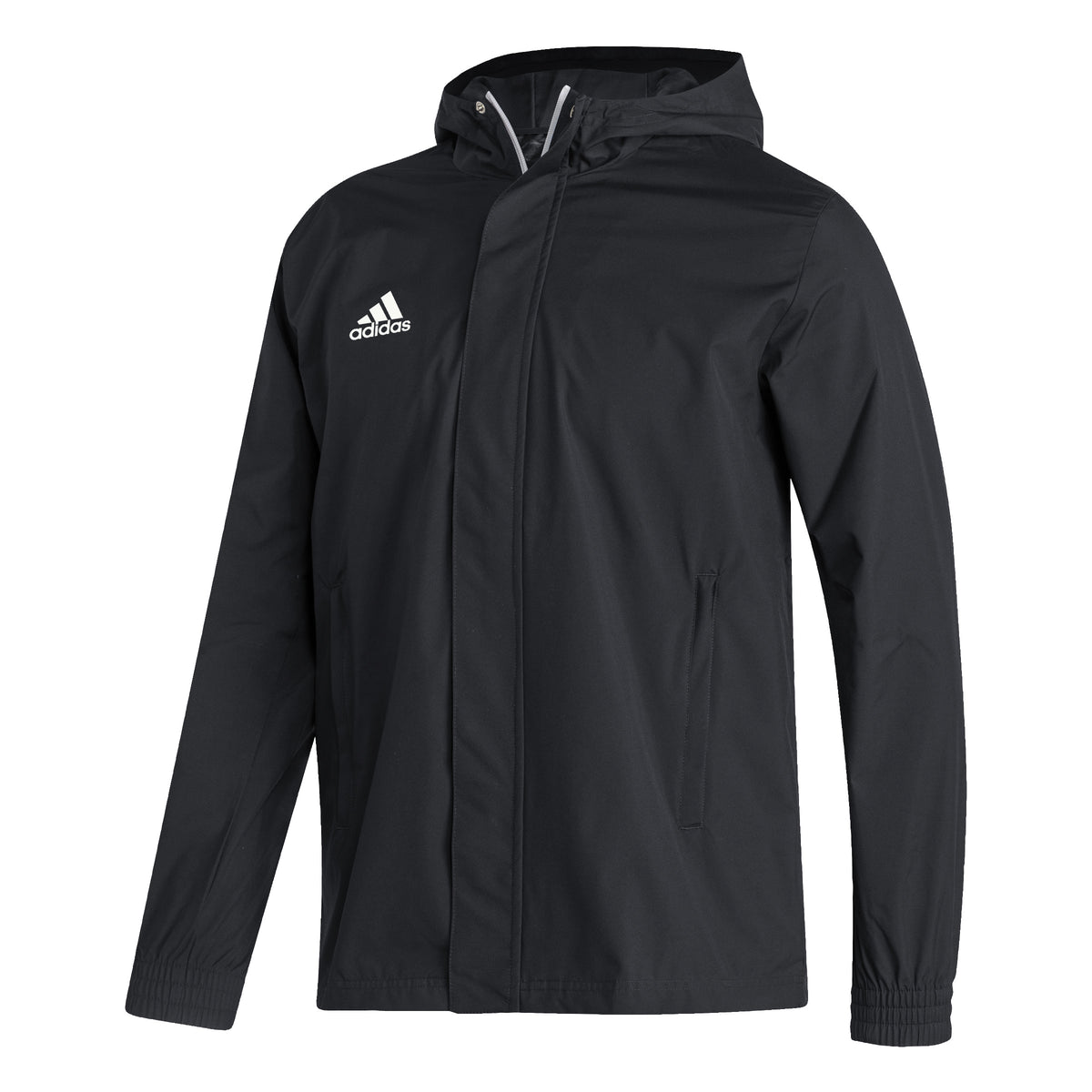 White adidas rain jacket store