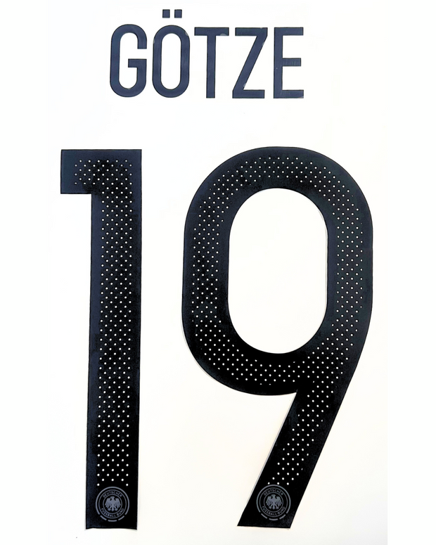 Gotze 2014/15 Germany Home Jersey Print