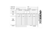 Kwikgoal Referee Score Sheets