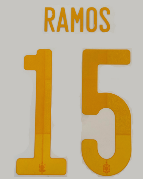 Ramos 2020-21 Spain Home Jersey Print