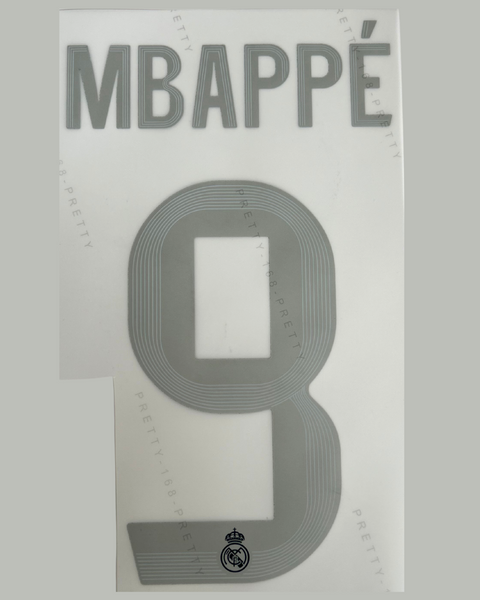 Mbappe 25/26 Real Madrid Away Jersey Print