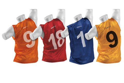 Kwikgoal Numbered Vest 1-18 (18 Pack)