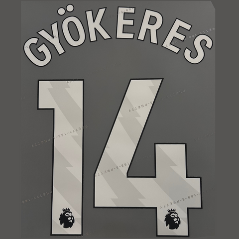 Gyokeres 25/26 Arsenal Home Jersey Print