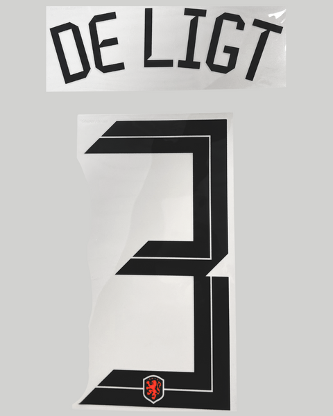 De Ligt 2020/21 Holland Home Jersey Print (Copy)