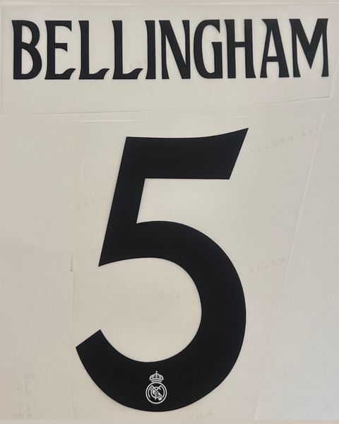 Bellingham 24/25 Real Madrid Home Jersey Print