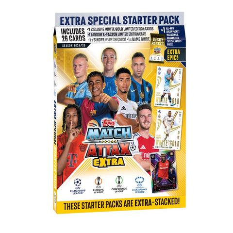 Topps Match Attax Starter Kit (Album, 29 Cards+ 3LE)