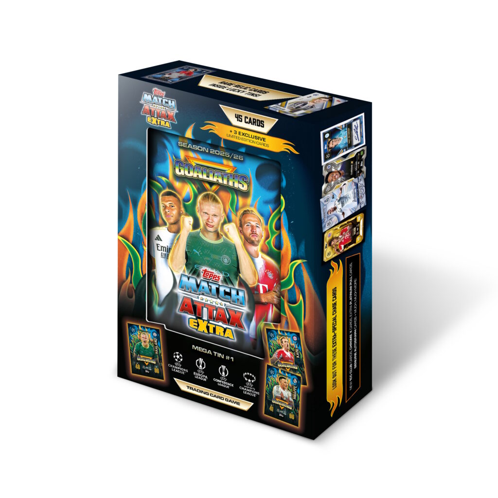 Topps Match Attax 25/26 UEFA Champions League Mega Tin – World Of