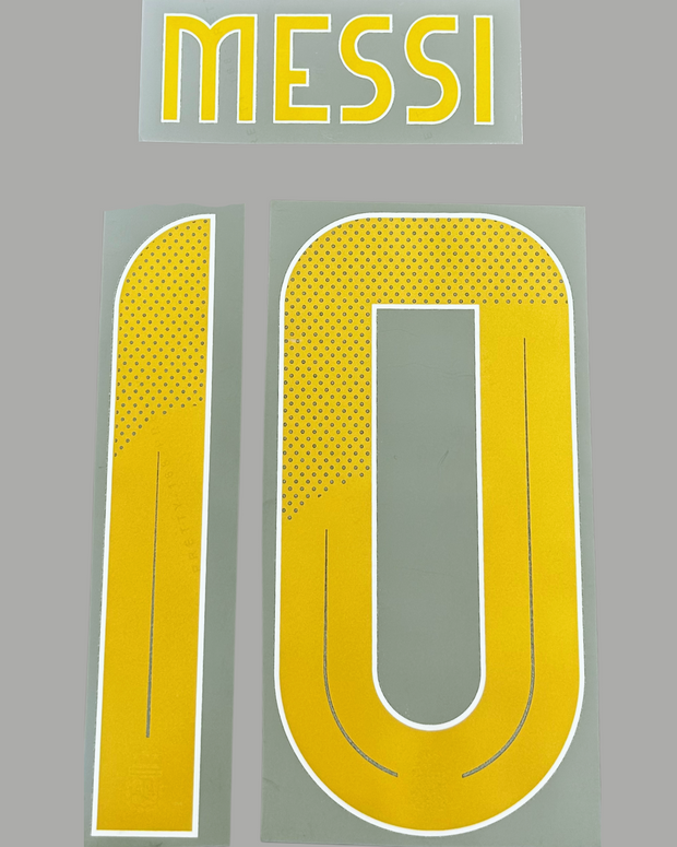 Messi 24/25 Argentina Away Jersey Print
