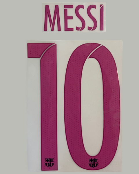 Messi 2016/17 FC Barcelona Away Jersey Print