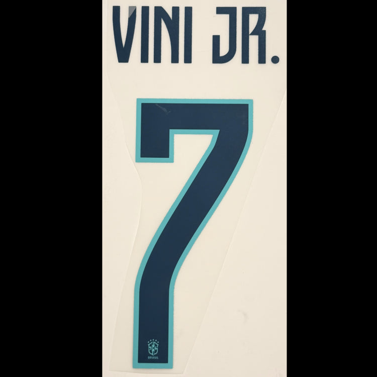 Brazil 2026 Vini Jr #7 Home Authentic Jersey Print – World Of