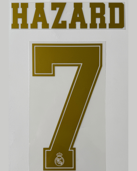 Hazard 2020/21 Real Madrid Home Jersey Print