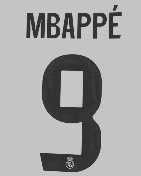 Mbappe 25/26 Real Madrid Home Jersey Print