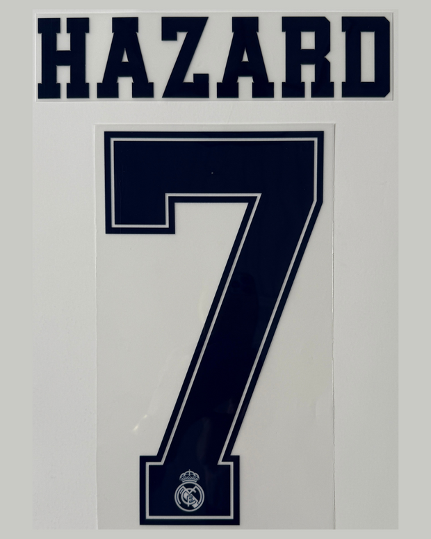 Hazard 2019/20 Real Madrid 3rd Jersey Print