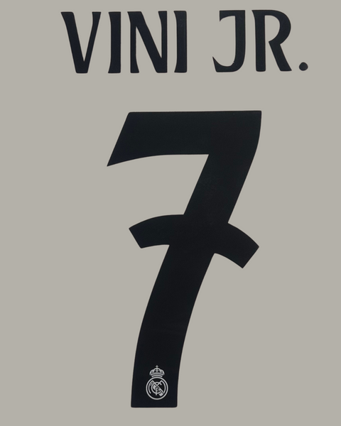 Vini Jr. 24/25 Real Madrid Home Jersey Print