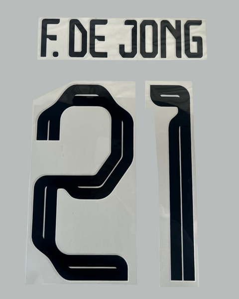 F. De Jong  22/23 Holland Home Jersey Print
