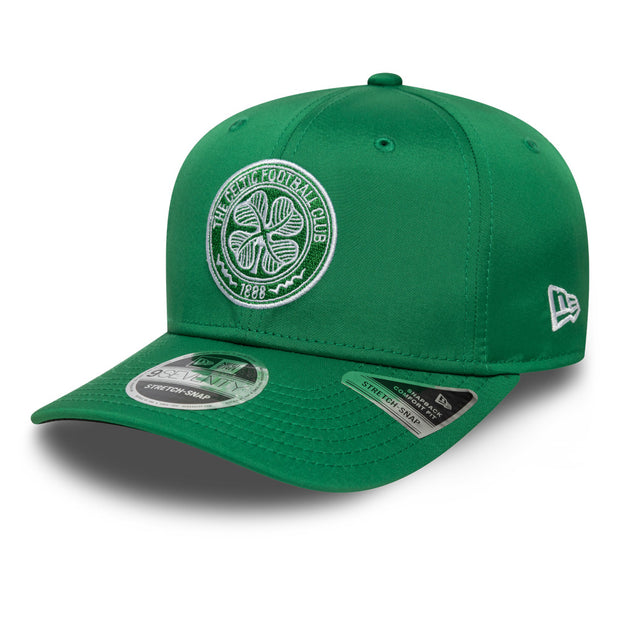 CELTIC- GREEN CLUB CREST 9SEVENTY NEW ERA SNAPBACK HAT