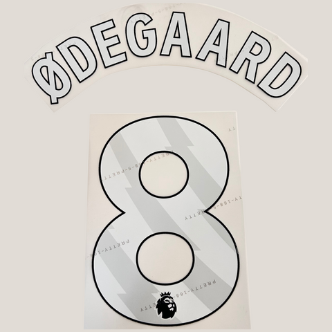 Odegaard 25/26 Arsenal Home Jersey Print