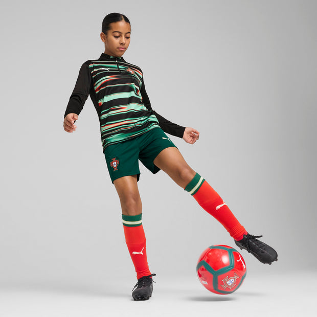 Puma Portugal Pre Match Quarter Zip Youth