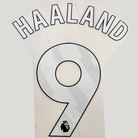 Haaland 25/26 Manchester City Home Jersey Print