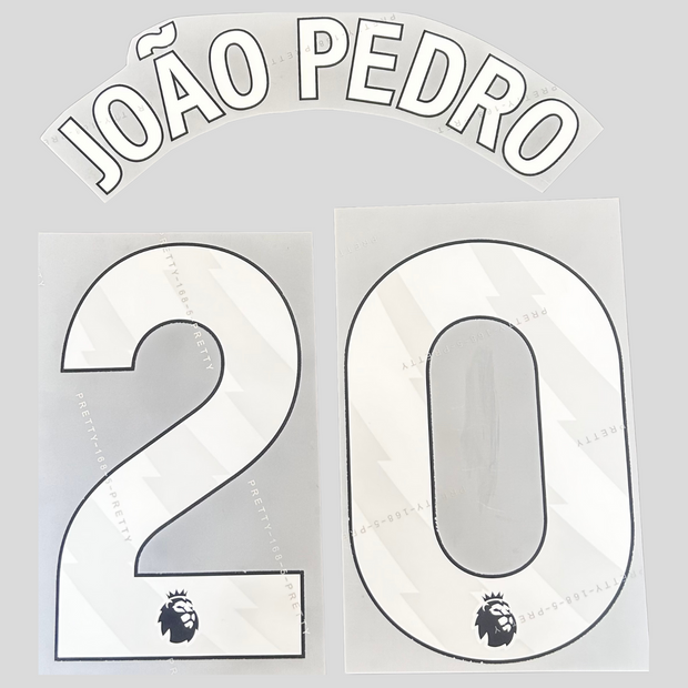 Joao Pedro 25/26 Chelsea Home Jersey Print