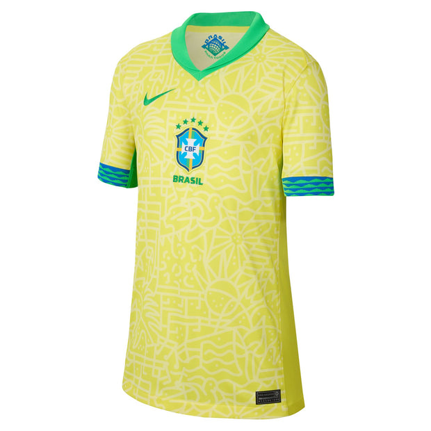 Nike Brazil 2024 Home Jersey Youth