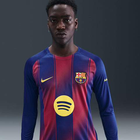 Nike FC Barcelona 2025/26 Home LS Jersey Men&