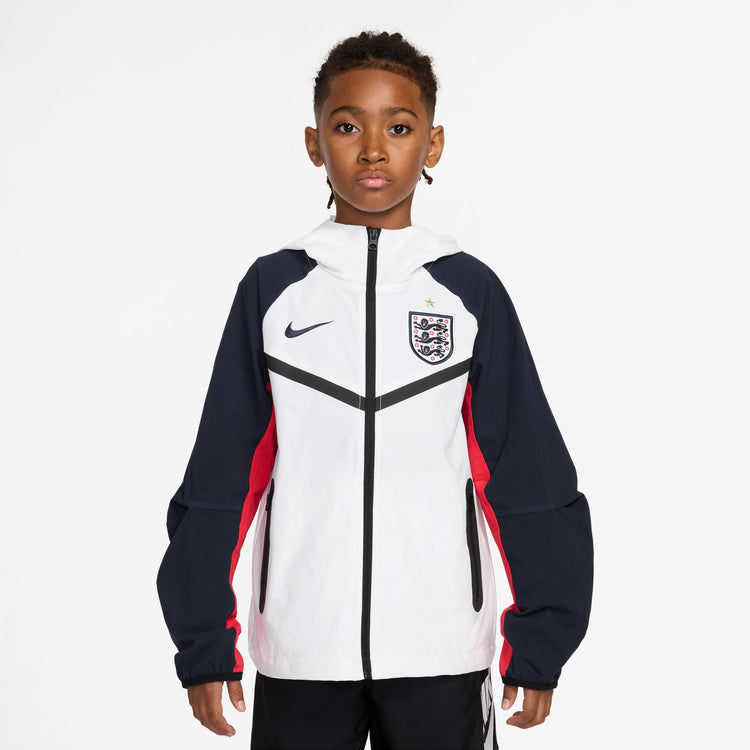 Nike England 2026 Woven Tech Jacket Youth – World Of Soccer Canada