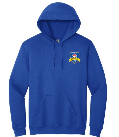 Gildan Airdrie FC Fleece Hoody Adult
