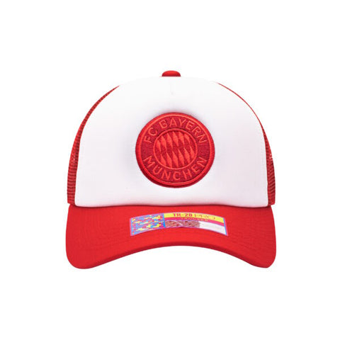 BAYERN MUNICH – RED & WHITE CLUB INK TRUCKER HAT (FAN INK)