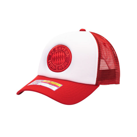 BAYERN MUNICH – RED & WHITE CLUB INK TRUCKER HAT (FAN INK)