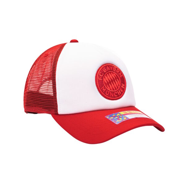 BAYERN MUNICH – RED & WHITE CLUB INK TRUCKER HAT (FAN INK)