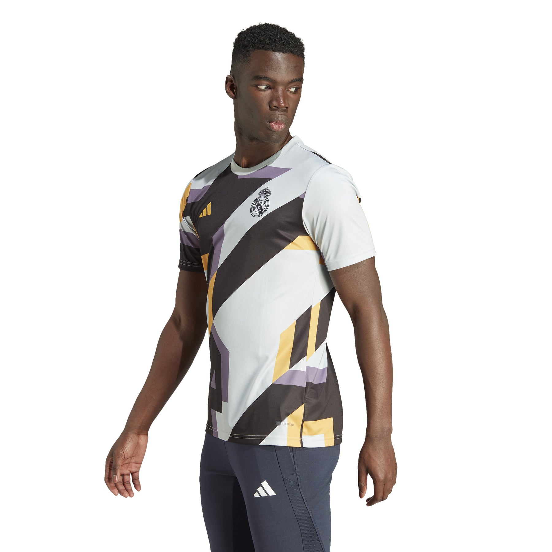 Real Madrid 23-24 Pre-Match Shirt Released - Abstract Take on
