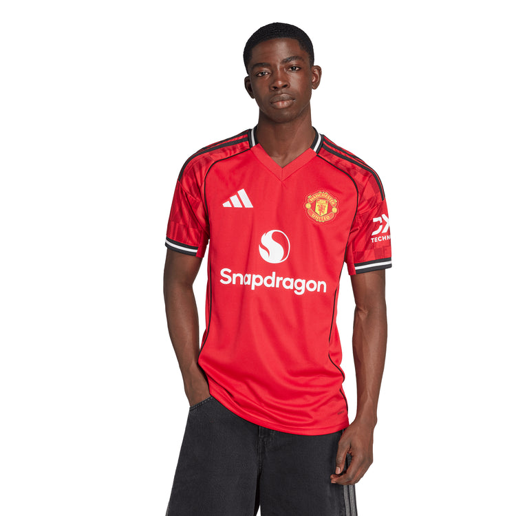 Adidas Manchester United 25/26 Home Jersey Mens – World Of Soccer