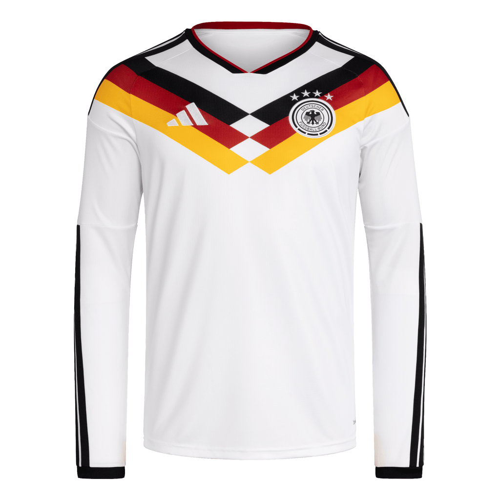 Adidas Germany 26 Home Longsleeve Jersey Men's – World Of Soccer