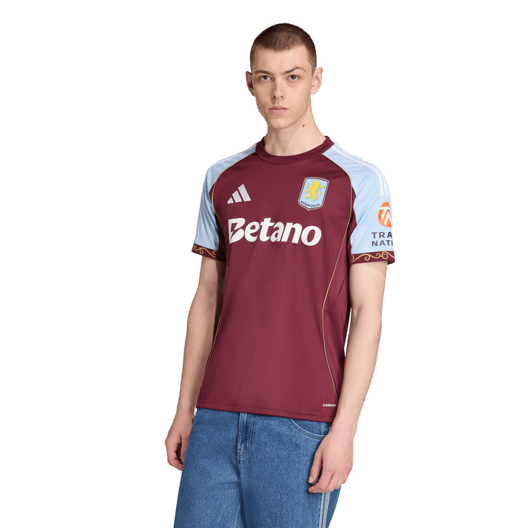 Adidas Aston Villa FC 25/26 Home Jersey Mens – World Of Soccer Canada