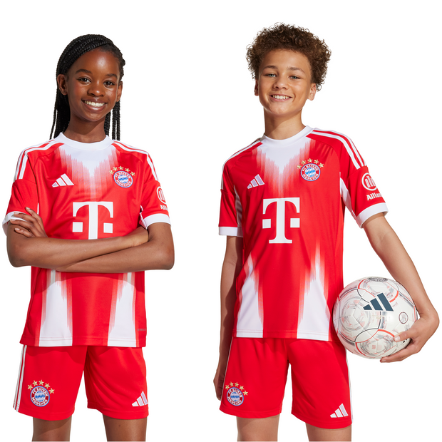 Adidas FC Bayern 25/26 Home Jersey Youth