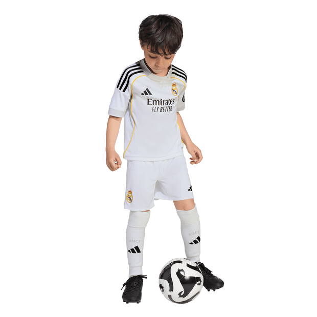 Adidas Real Madrid 25 Home Mini Kit