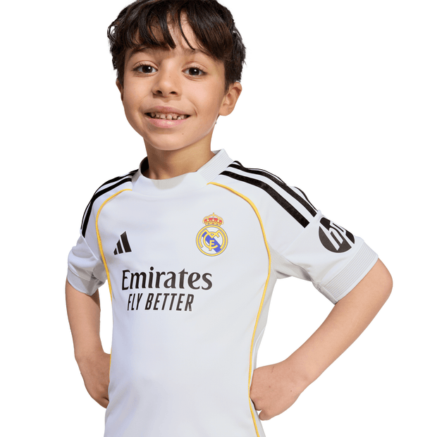 Adidas Real Madrid 25 Home Mini Kit