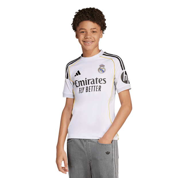 Adidas Real Madrid 25/26 Home Jersey Youth