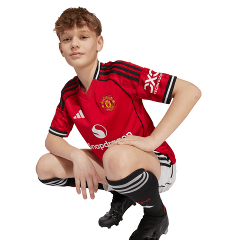 Adidas Manchester United 25/26 Home Jersey Youth