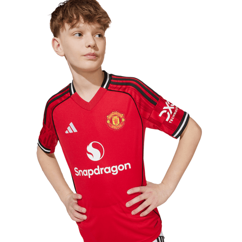 Adidas Manchester United 25/26 Home Jersey Youth
