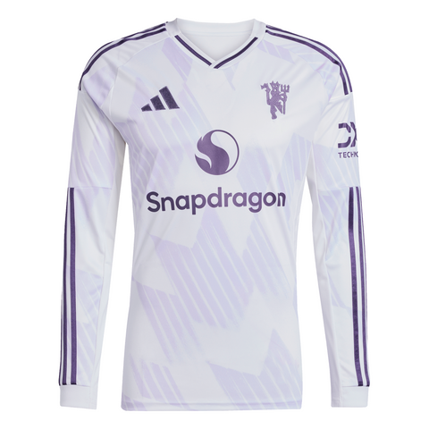 Adidas Manchester United 25/26 Long Sleeve Away Jersey Mens