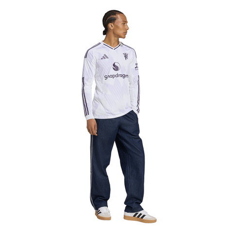 Adidas Manchester United 25/26 Long Sleeve Away Jersey Mens