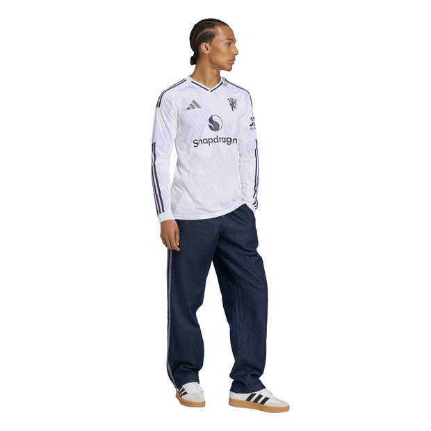 Adidas Manchester United 25/26 Long Sleeve Away Jersey Mens