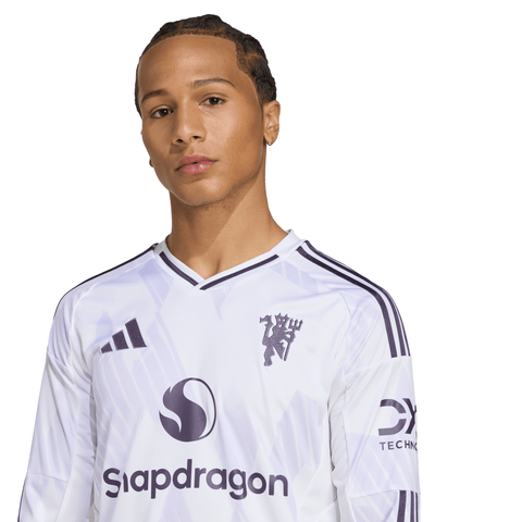 Adidas Manchester United 25/26 Long Sleeve Away Jersey Mens