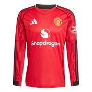 Adidas Manchester United 25/26 Long Sleeve Home Jersey Mens