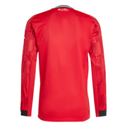 Adidas Manchester United 25/26 Long Sleeve Home Jersey Mens