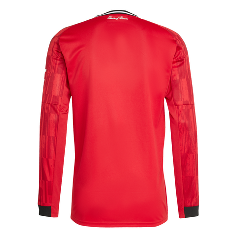 Adidas Manchester United 25/26 Long Sleeve Home Jersey Mens