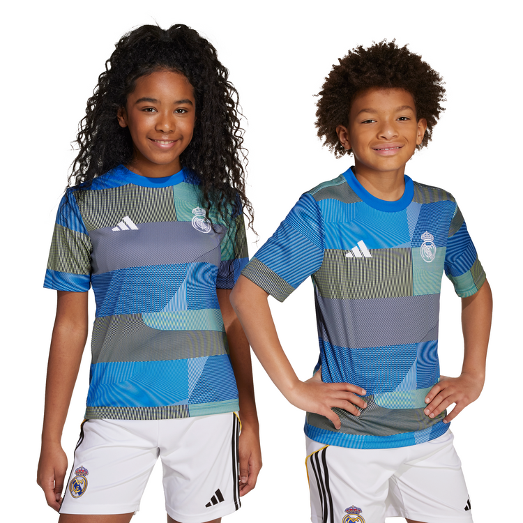 Adidas Real Madrid 25/26 Pre-Match Jersey Youth – World Of Soccer